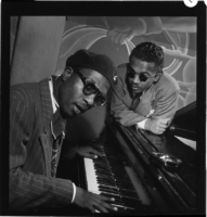 Thelonious Monk am Piano, Minton's Playhouse 1947 (Foto: William P. Gottlieb)